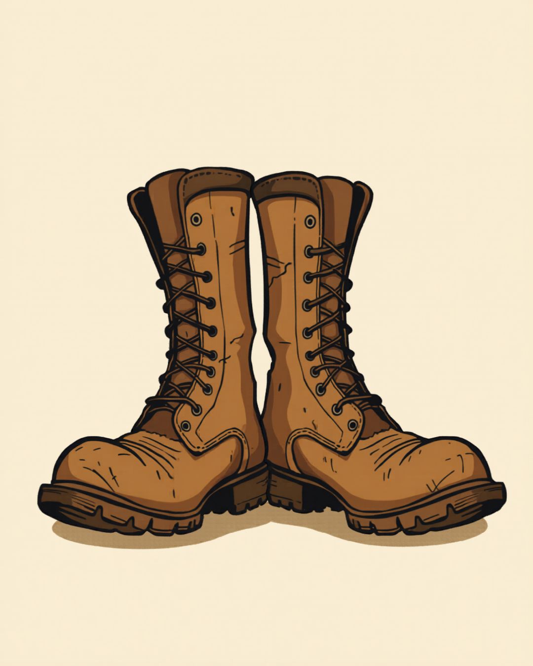 Men's work boots with arch support
